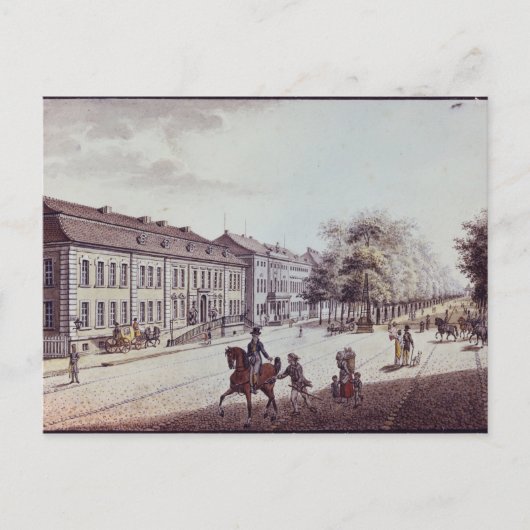 Aussicht auf die Oper, Berlin Postkarte (Vorderseite)