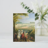 Aussicht auf die Orangerie in Versailles nach 1697 Postkarte (Stehend Vorderseite)