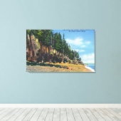 Aussicht auf die Ovens im Bar Harbour Leinwanddruck (Insitu (Holzboden))