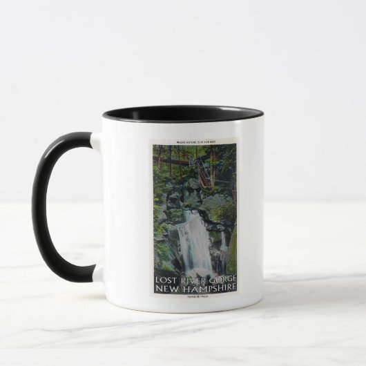 Aussicht auf die Paradiesfälle Tasse (Links)