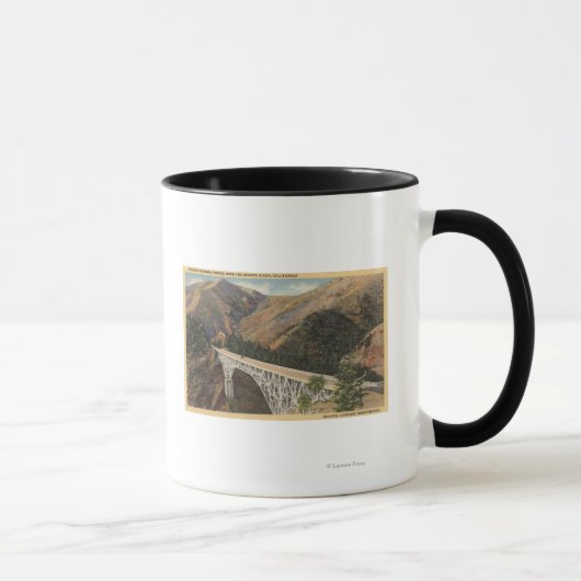 Aussicht auf die Pazifikhütte über Shasta Tasse (Rechts)