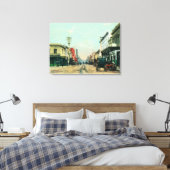 Aussicht auf die Pazifikstraße Santa Cruz, CA Leinwanddruck (Insitu (Schlafzimmer))