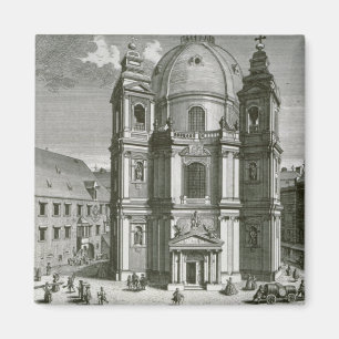 Aussicht auf die Peterskirche Magnet