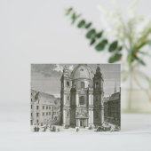 Aussicht auf die Peterskirche Postkarte (Stehend Vorderseite)