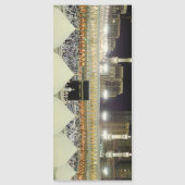 Aussicht auf die Pilger von Hajj auf der Kaaba, Me Magnetkarte (Vorderseite)