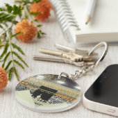 Aussicht auf die Pilger von Hajj auf der Kaaba, Me Schlüsselanhänger (Vorderseite rechts)