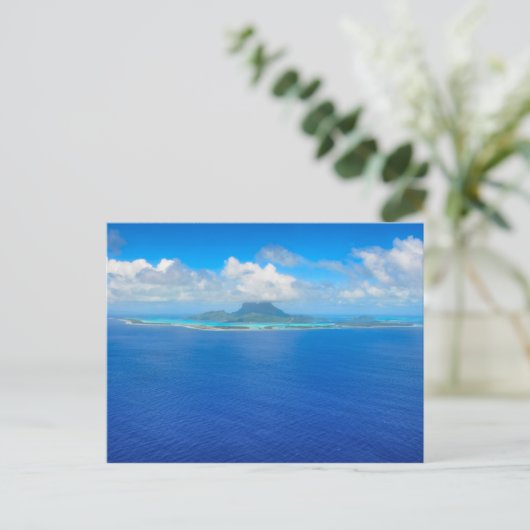 Aussicht auf die Postkarte von Bora Bora (Stehend Vorderseite)