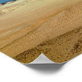 Aussicht auf die Pyramiden Poster (Ecke)