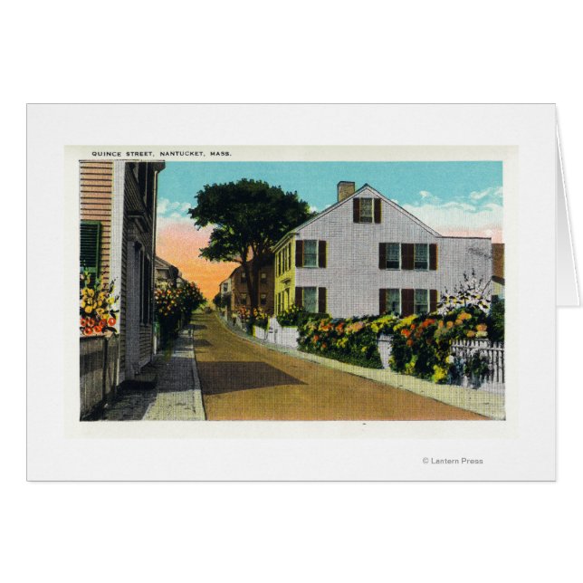 Aussicht auf die Quince Street (Vorderseite (Horizontal))