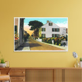 Aussicht auf die Quince Street Leinwanddruck (Insitu (Wohnzimmer))