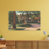 Aussicht auf die Residenz von Eleanor Powell Leinwanddruck (Insitu (Wohnzimmer))