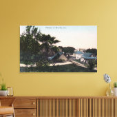 Aussicht auf die Residenzen Oroville, CA Leinwanddruck (Insitu (Wohnzimmer))