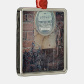 Aussicht auf die Rückseite Silbernes Ornament (Rechts)