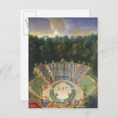 Aussicht auf die Salle de Bal Postkarte (Vorne/Hinten)