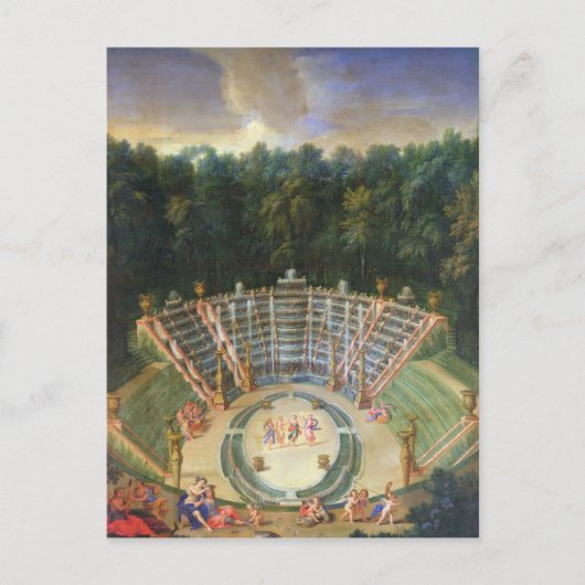 Aussicht auf die Salle de Bal Postkarte (Vorderseite)