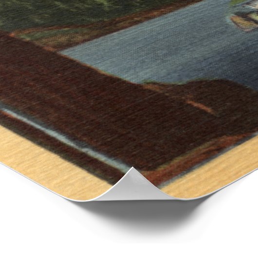 Aussicht auf die Schatzinsel Poster (Ecke)