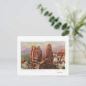 Aussicht auf die Sentinels Postkarte (Stehend Vorderseite)