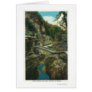 Aussicht auf die Sentry Bridge und den Obertunnel