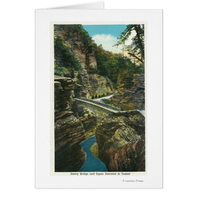 Aussicht auf die Sentry Bridge und den Obertunnel (Vorne)