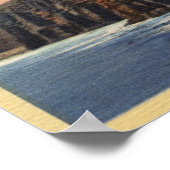 Aussicht auf die sieben Höhlen Poster (Ecke)