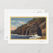 Aussicht auf die sieben Höhlen Postkarte (Vorne/Hinten)