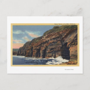 Aussicht auf die sieben Höhlen Postkarte