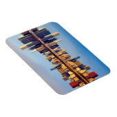 Aussicht auf die Skyline von Chicago mit Reflexion Magnet (Rechte Seite)