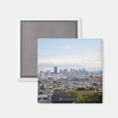 Aussicht auf die Skyline von San Francisco Magnet (Vorderseite/Rückseite)