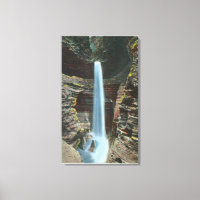 Aussicht auf die spektakuläre Cavern Cascade