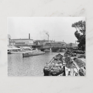 Aussicht auf die Spree, Berlin, c.1910 Postkarte