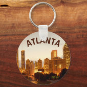 Aussicht auf die Stadt Atlanta Schlüsselanhänger (Vorderseite)