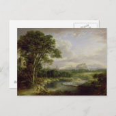 Aussicht auf die Stadt Edinburgh, c.1822 (Öl auf C Postkarte (Vorne/Hinten)