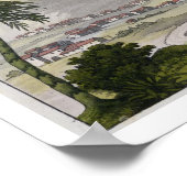 Aussicht auf die Stadt Lima, Peru, von Le Cos Poster (Ecke)