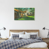 Aussicht auf die Stadt Pioneer im Park der Bäume Leinwanddruck (Insitu (Schlafzimmer))