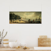 Aussicht auf die Stadt Poster (Küche)