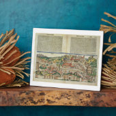 Aussicht auf die Stadt Rom, von der Nürnberger Chr Fotoplatte (Seite)