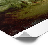 Aussicht auf die Stadt Stirling am Fluss Forth Poster (Ecke)