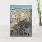 Aussicht auf die Stadt Südfrankreich | Childe Hass Karte (Vorderseite)