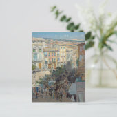 Aussicht auf die Stadt Südfrankreich | Childe Hass Postkarte (Stehend Vorderseite)