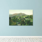 Aussicht auf die Stadt, Tamalpais Leinwanddruck (Insitu (Holzboden))