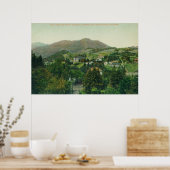 Aussicht auf die Stadt, Tamalpais Poster (Küche)