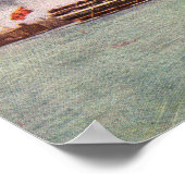 Aussicht auf die Steamer Chippewa und Corona Poster (Ecke)