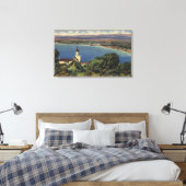 Aussicht auf die Strände Redondo & Hermosa, Kalifo Leinwanddruck (Insitu (Schlafzimmer))
