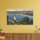 Aussicht auf die Strände Redondo & Hermosa, Kalifo Leinwanddruck (Insitu (Wohnzimmer))