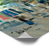 Aussicht auf die südfranzösische Stadt von Frederi Poster (Ecke)