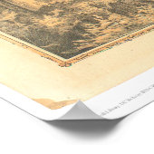 Aussicht auf die Südpazifikküstenbahn (1649A) Poster (Ecke)