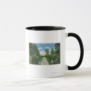 Aussicht auf die Tanglewood Gardens # 2 Tasse