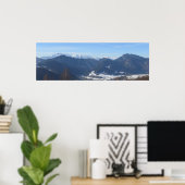 Aussicht auf die Tatra von Beskids Poster (Heimbüro)
