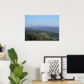 Aussicht auf die Tatra von Beskids Poster (Heimbüro)