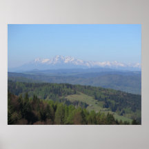 Aussicht auf die Tatra von Beskids